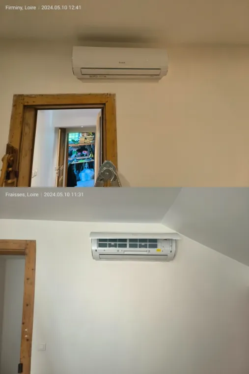 Installation de pompe à chaleur air/air proche de Saint-Etienne, Saint-Étienne, MYSolutions42